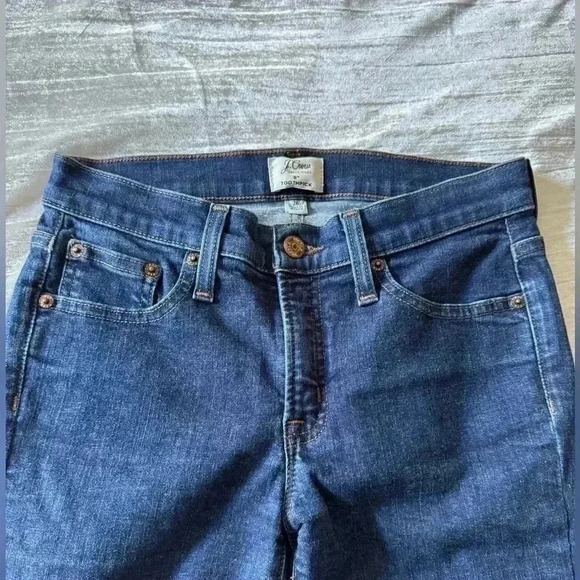 J.Crew Toothpick in Classic Wash Jeans - Picture 3 of 6